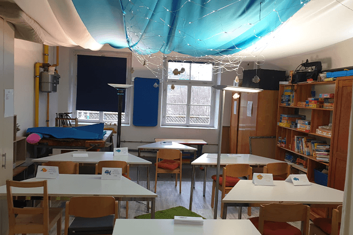 AWO Kulmbach Kinderhort Blaicher Räuberhöhle Hausaufgabenzimmer