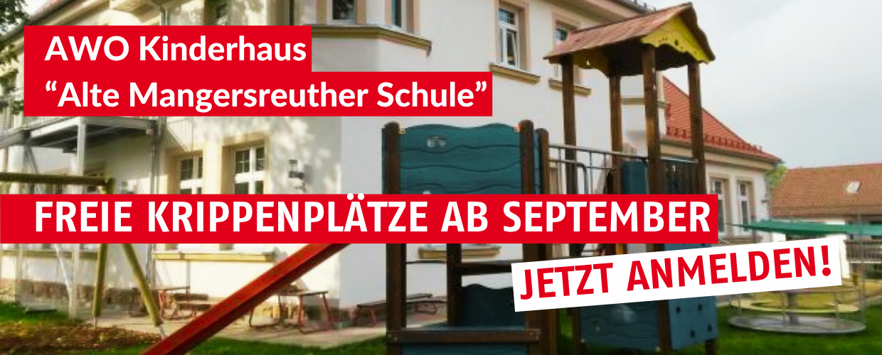 Freie Plätze im AWO Kinderhaus